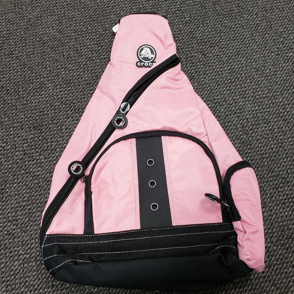 Crocs Pink Backpack NWT